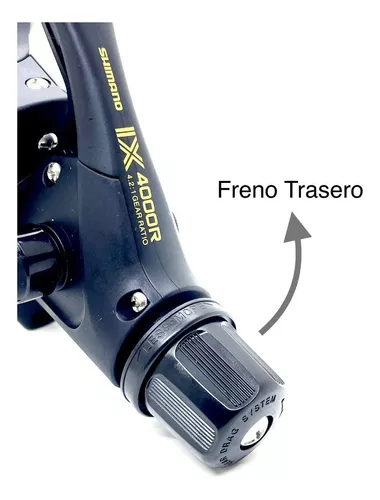 Reel frontal Shimano IX 4000R derecho/izquierdo