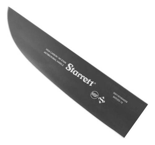 Faca Refile De Mesa Lâmina Reta Starrett 25cm/10 Vermelho