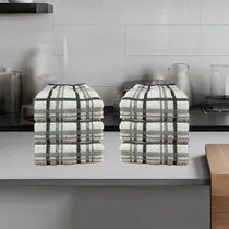 Comprar Set Repasadores Cocina Gruesos 100% Algodón X6 Made In India