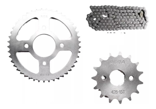 Kit De Sprocks Y Cadena Gixxer 155 (t232)