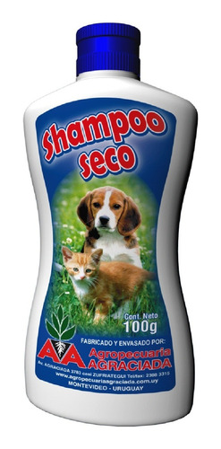 Shampoo Seco Agro A Talquera 100 Grs.