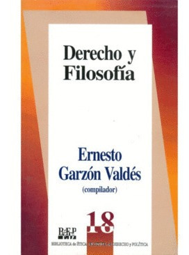 Libro Derecho Y Filosofía