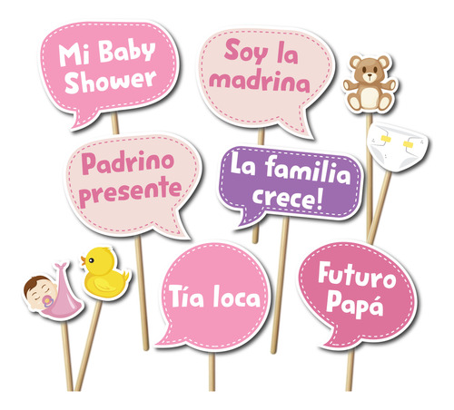 Letreros Baby Shower Niña Para Imprimir