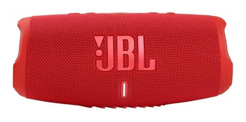 Imagen 2 de 4 de Parlante JBL Charge 5 portátil con bluetooth red 110V/220V
