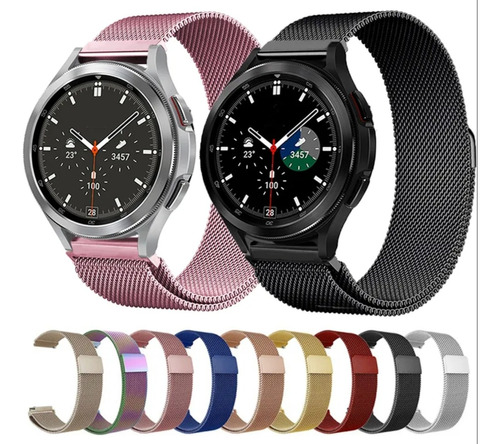 Malla Milanese, Iman Para Samsung Watch 4/4clasicc.