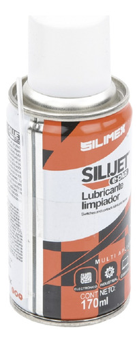 Limpiador, Lubricante En Aerosol 170ml 10pza, Silijet-e-plus