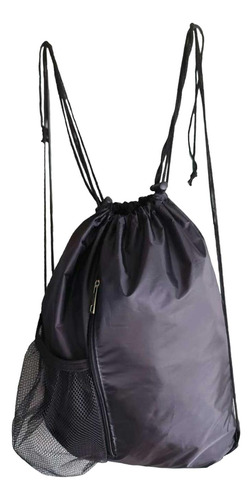 Mochila Con Cordón, Mochila Informal De Poliéster Para