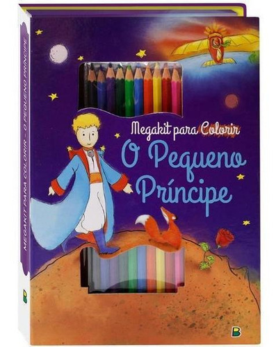 Megakit Para Colorir: Pequeno Príncipe, O, De © Todolivro Ltda.. Editora Brasileitura, Capa Mole Em Português