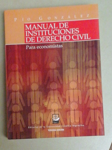 * Manual De Instituciones De Derecho Civil- P. Gonzale- L0 