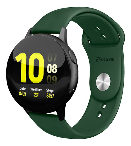 Correa Compatible Samsung Watch Active 2 Verde Militar 20m