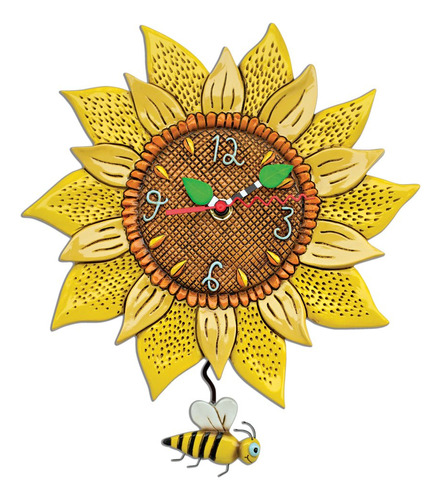 Allen Designs - Reloj De Pared Con Péndulo De Abeja