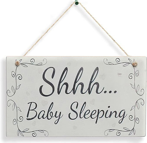 Cakirots Shhh Baby Sleeping-baby Sleeping Sign Sign - Seña.