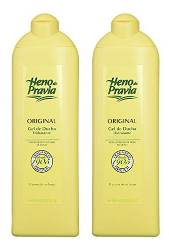 Pack De 2 Geles De Ducha Heno De Pravia 22.5 Oz. Original