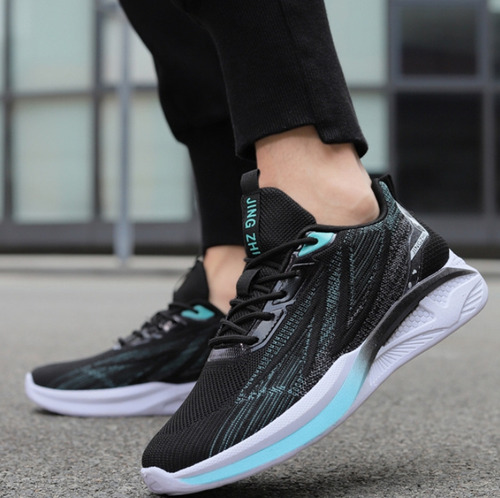 Zapatos De Tenis Transpirables Cómodos De Moda Para Hombres