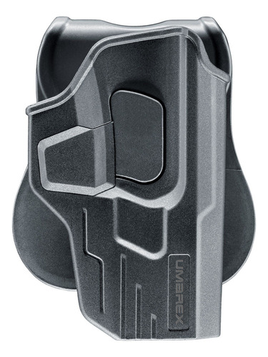 Pistolera Exterior Umarex Smith Wesson M&p / 9c / 40 / 45 Color Gris Orientación De La Mano Diestro