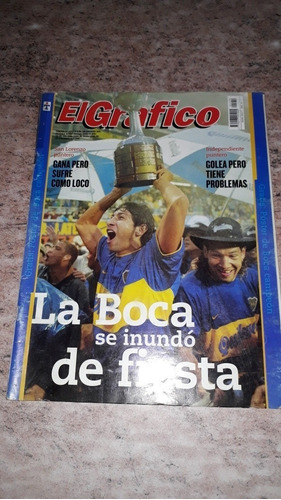 El Gráfico. Boca Campeón De America 2000. Con Posters.