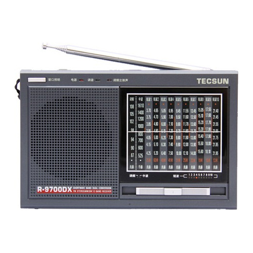 Radio Fm/sw/mw Tecsun R-9700dx Estéreo De Onda Corta