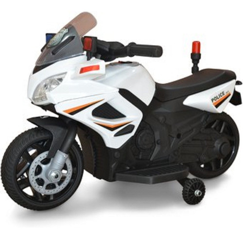 Oferta Moto Recargable Niños Estilo Policia Electrica,sirena