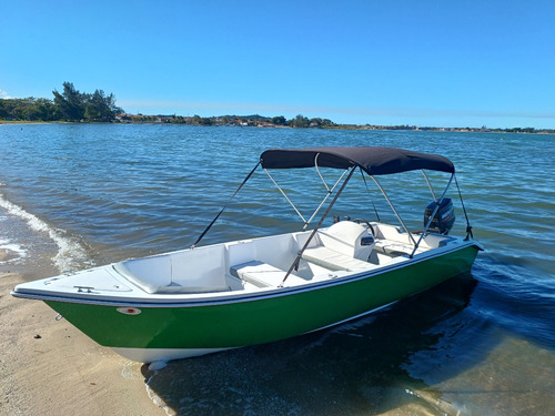 Lancha Rs 530 Com Motor Mercury 50 Elpto 2 Tempos 0km 17 Pés