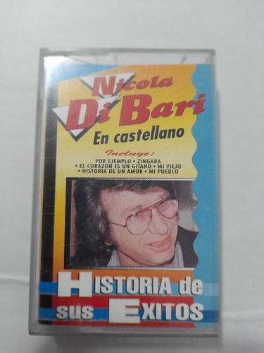 Cassette De Nicola Di Bari Historia De Sus Éxitos (1310)