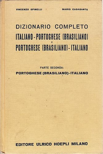 Dizionario Completo Italiano/porthoghese Casasanta, Mario /