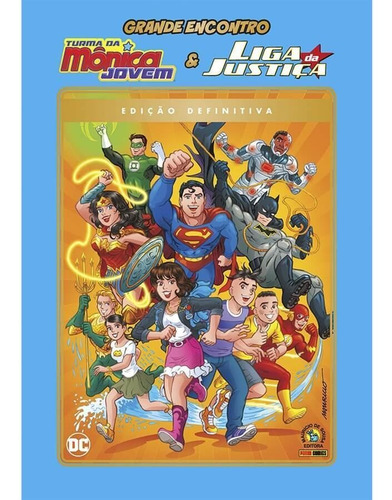 Imagem 1 de 1 de Grande Encontro: Turma Da Mônica Jovem & Liga Da Justiça - E