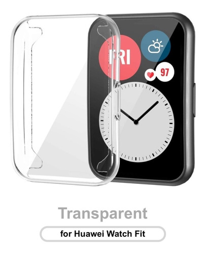 Carcasa Completa De Tpu Para Huawei Watch Fit