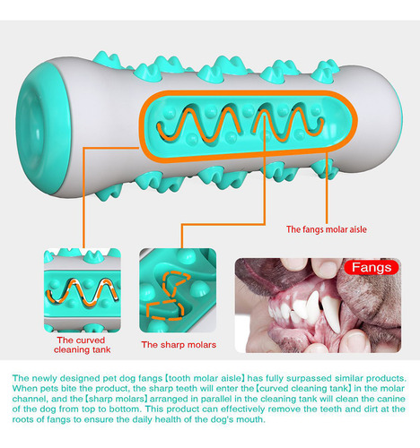 Perro Molar Cepillo De Dientes Juguetes Masticar Limpieza