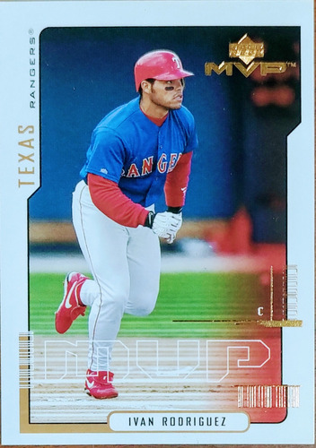 Iván Rodríguez,2000 Upper Deck Mvp, Texas Rangers 