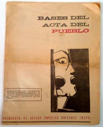 Mapu Bases Actas Pueblo 1969