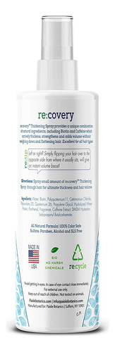 Biotin - Spray De Engrosamiento Del Cabello Para Cabello Fin