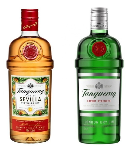 Gin Tanqueray Sevilla + Tanqueray Export Strength