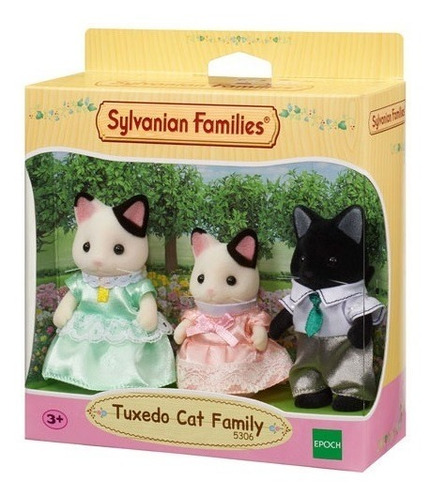 Sylvanian families Bebe Cat Silk Figure Multicolor