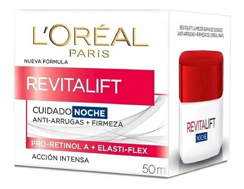 Crema Antiarrugas De Noche 50gr Revitalift Loreal