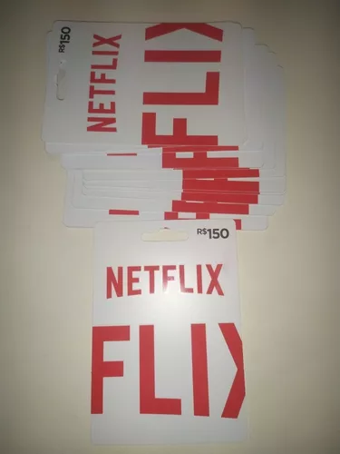 Chegaram os cartões pré-pago de Netflix