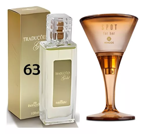 Perfume Feminino Traduções Gold Nº 63 Hinode - Nova Embalagem