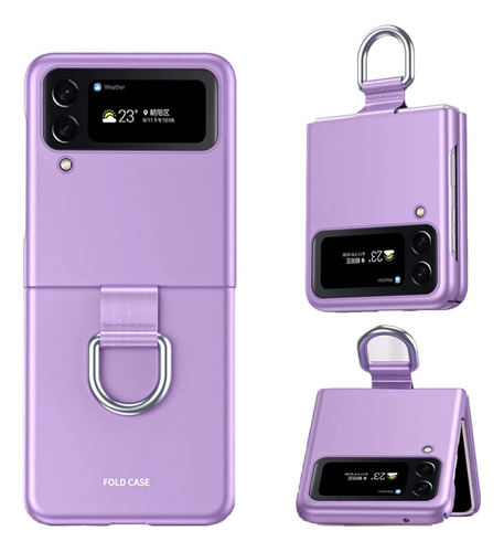Compatible Con Samsung Z Flip3 5g Ring Ribbon Phone Case