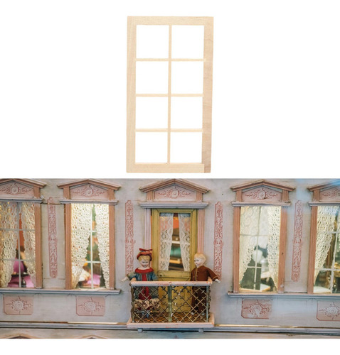 Nuevo Muñecas De Muñecas En Miniatura Muebles De Ventana En
