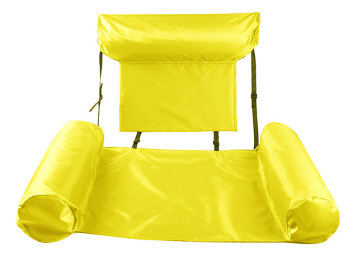 Tumbona Inflable Plegable Para El Agua Cama Silla Flotador