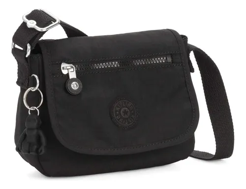 Mini Bolso Kipling, Poliéster, Unisex, 14 Cm X 19 Cm, Negro