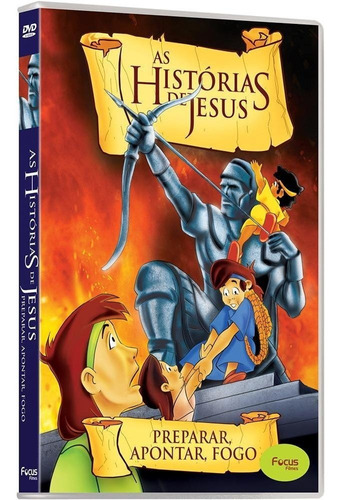 Dvd As Histórias De Jesus - Preparar, Apontar, Fogo