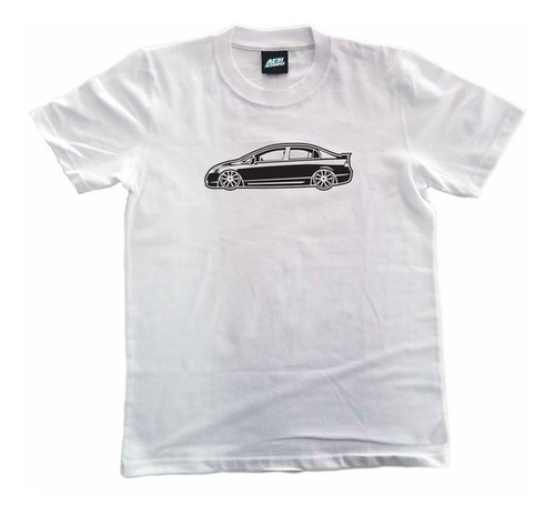 Remera Fierrera Honda 011 Xxl Civic 8va Gen Sedan Si Side