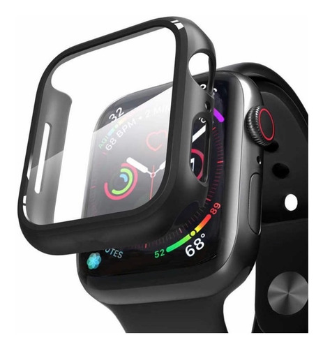 Protector Pantalla Vidrio Para Applewatch 40mm Negro