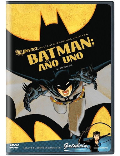 Pelicula Batman Animada Año 1 Uno Dc Comics  Dvd Original 