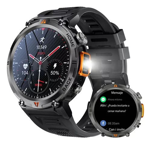 Relojes Smartwatch Military Sports Para Hombre