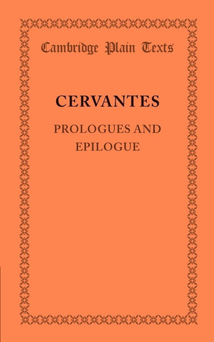 Libro: Prólogos Y Epílogo (textos Planos De Cambridge) (espa