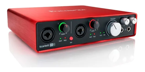 Focusrite Scarlett 6i6 2 Gen Interface Usb Grabacion Oferta
