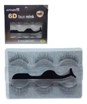 Comprar Set De Pestañas Postizas Mink 6d X 3 Unid - Varios Modelos