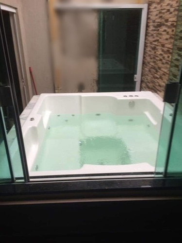 Spa Corcovado Com Hidro + Aquecedor + Cromo Led Área Externa