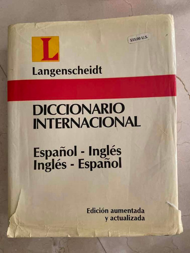Diccionario Internacional Español- Ingles Español-italiano